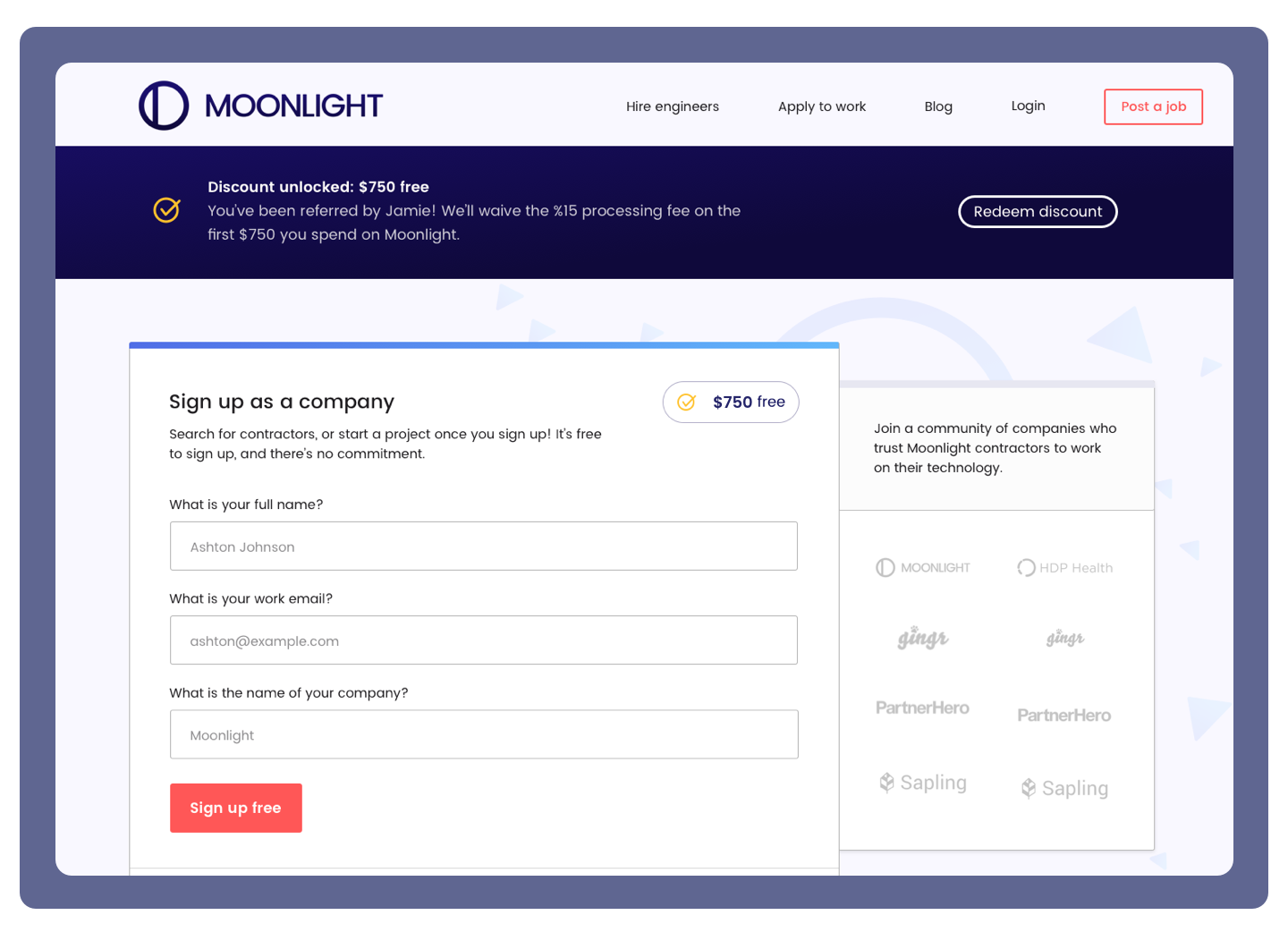 Launching Referrals Get Paid To Bring Clients To Moonlight Moonlight