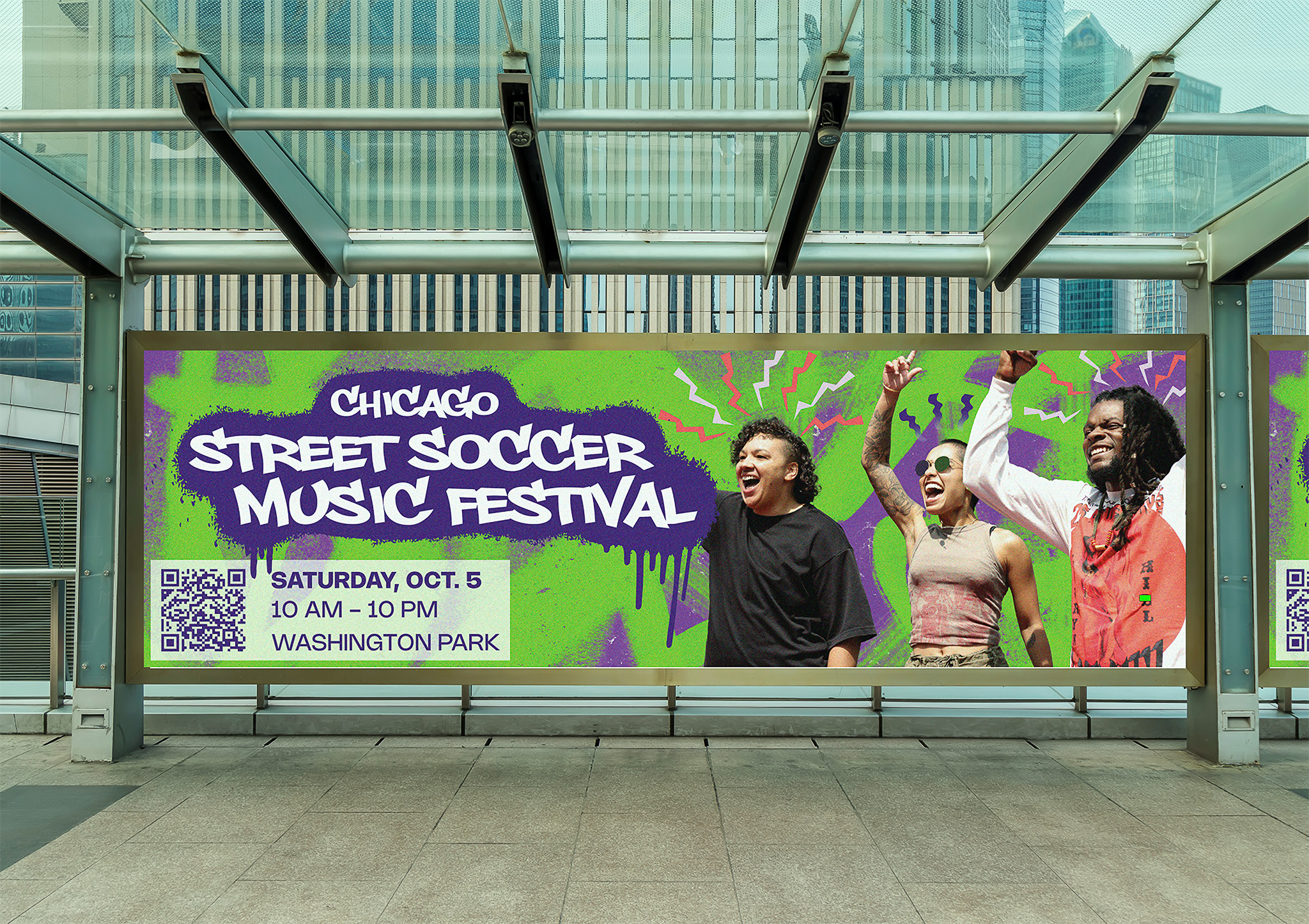 Chicago Street Soccer Billboard