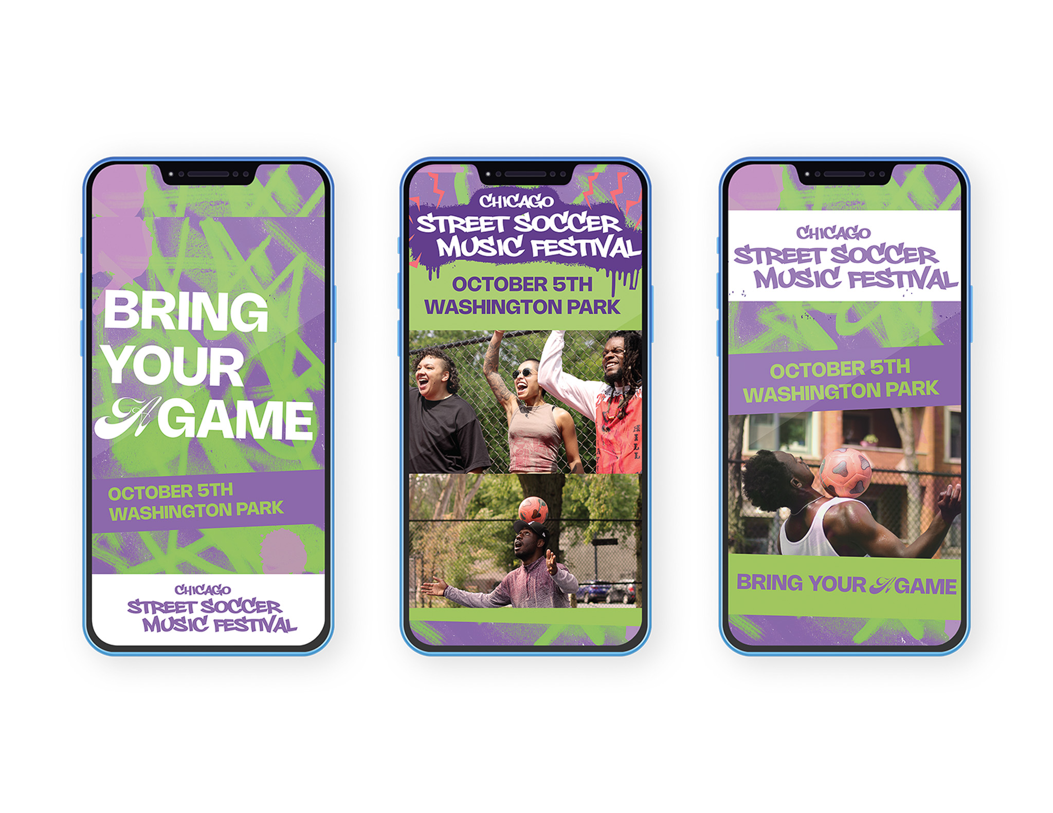 Chicago Street Soccer Social Media