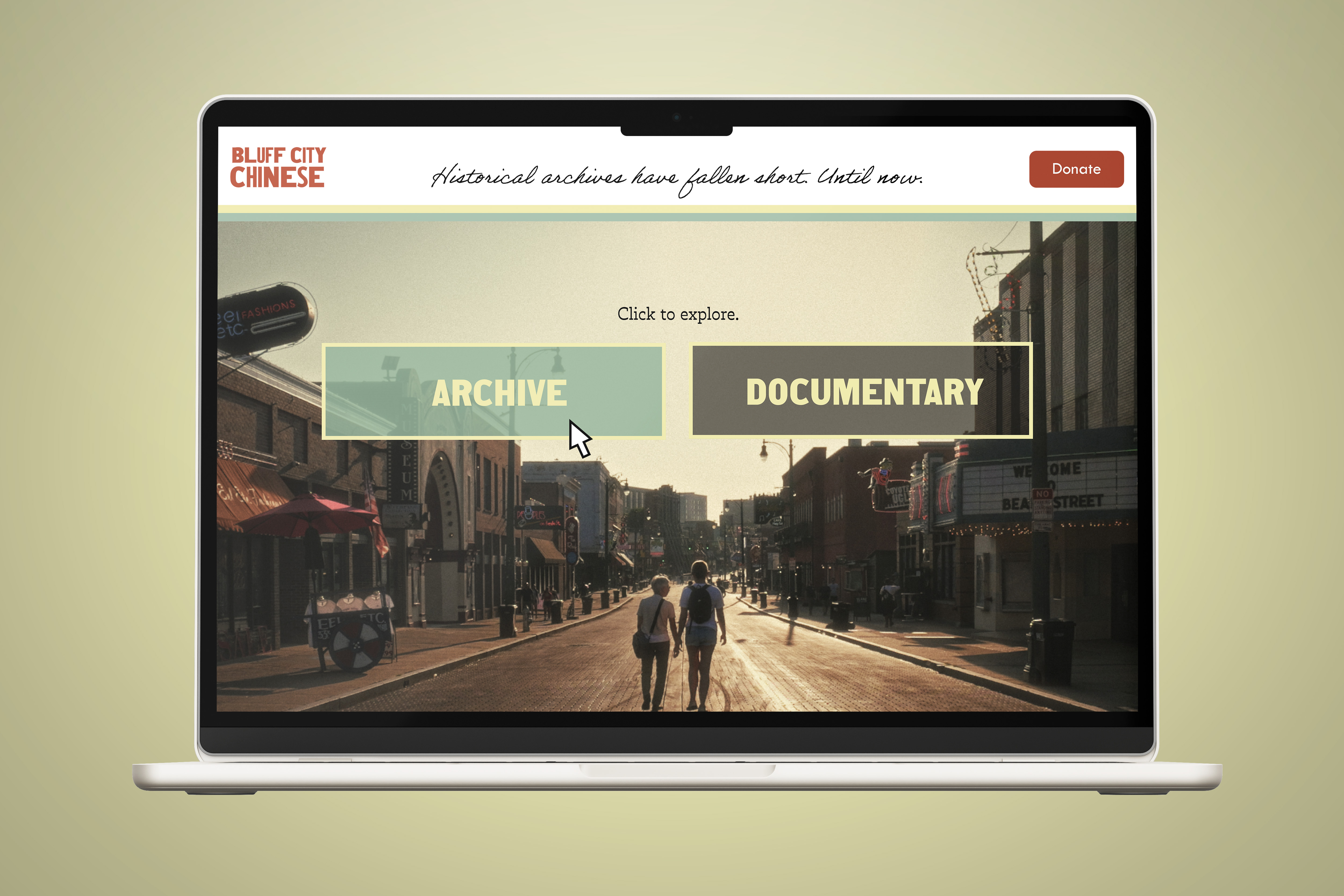 Bluff City Chinese - Archive Web Mockup 2