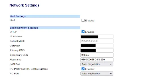 What specifically stood out from the `udhcpc` process was the `hostname 6869i00085D448236` flag. The `provis.html` endpoint contains the same entry on a factory default setup.
