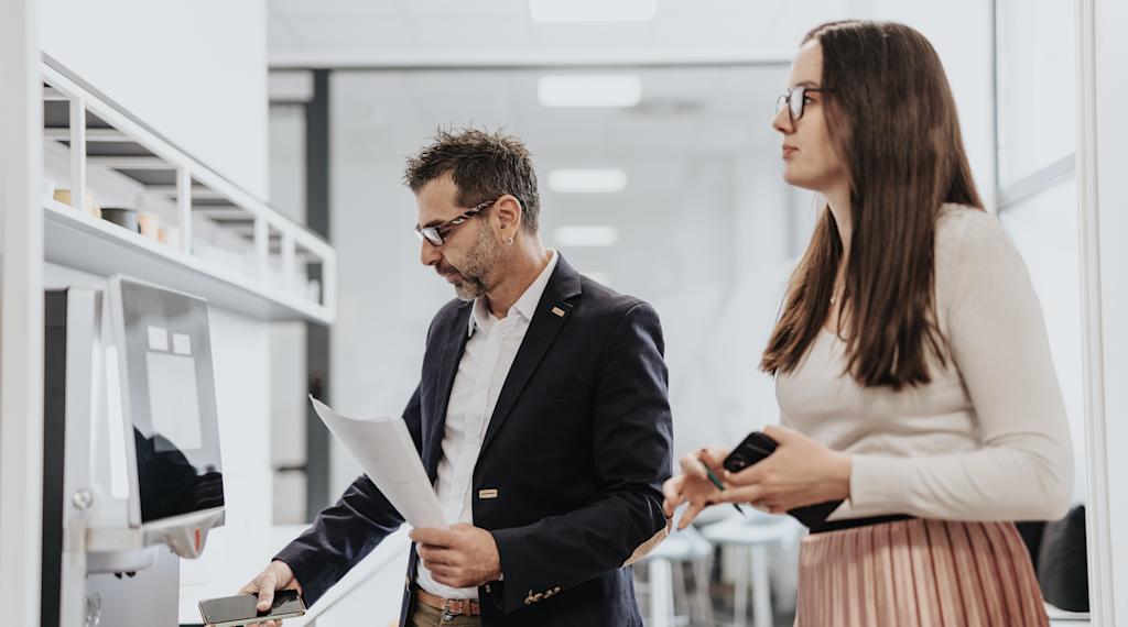 Business Partners Strategizing Office Creative Colleagues