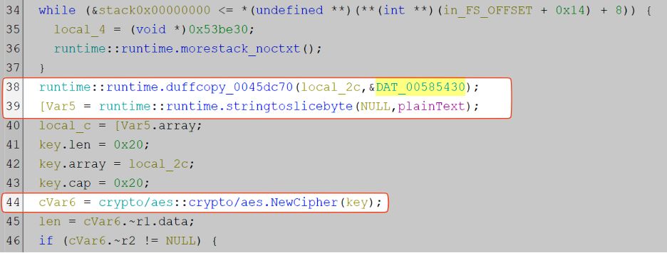 That memory region held the hardcoded encryption key, meaning any attacker with access to the binary could extract it and decrypt stored credentials.The identified memory region within the software contained the hardcoded encryption key. This essentially meant that if an attacker could gain access to the binary file, they could easily extract this key. Once the key was obtained, they could then use it to decrypt the CSV input files used for authenticated network scanning.