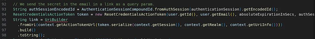 y reviewing this code, we learn that the application is using UriBuilder to construct the URL, which relies on the value of context.getUriInfo() and it includes the Host header of the incoming HTTP request.
