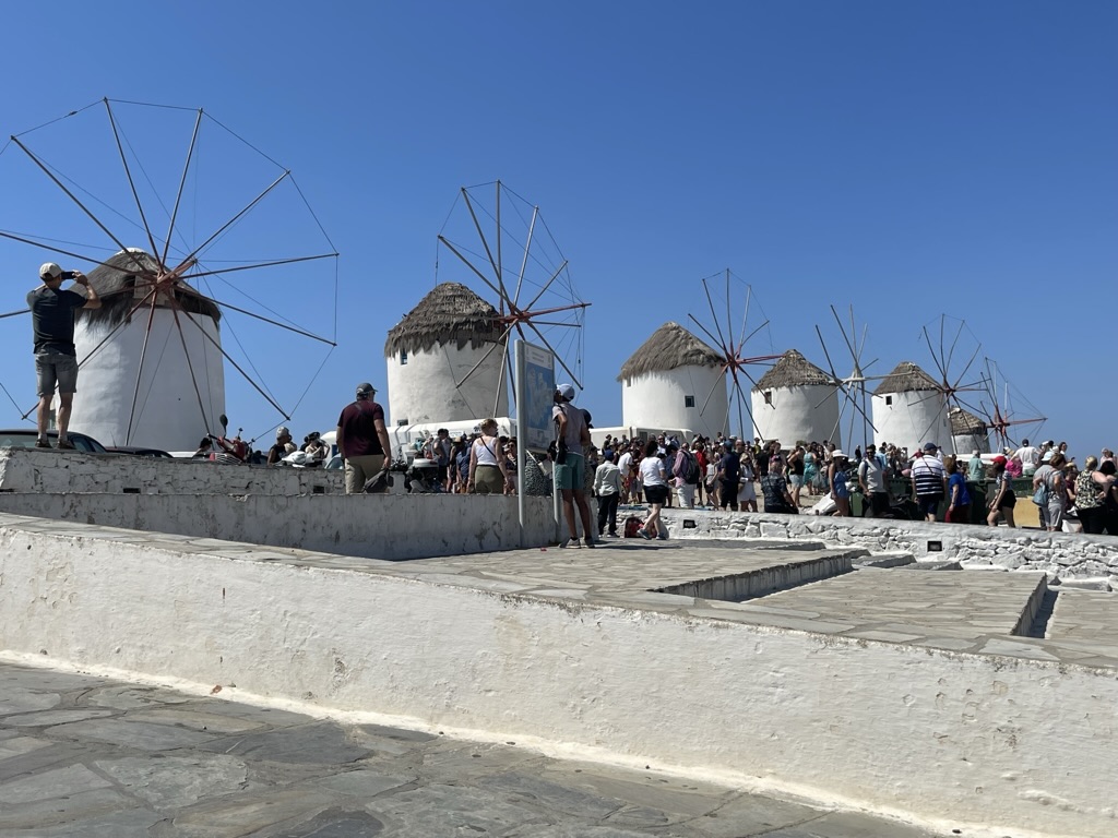 mykonos windmills