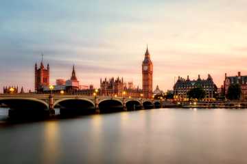 View of London, UK