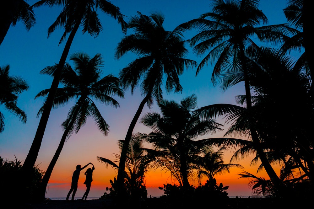 Tropical sunset