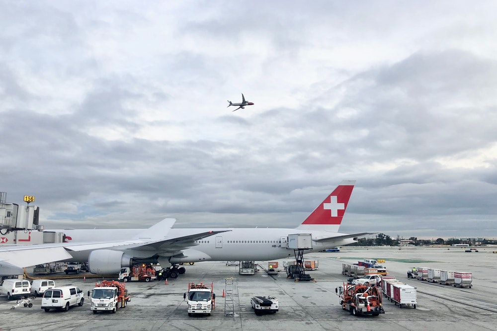 Swiss International Air Lines airplane