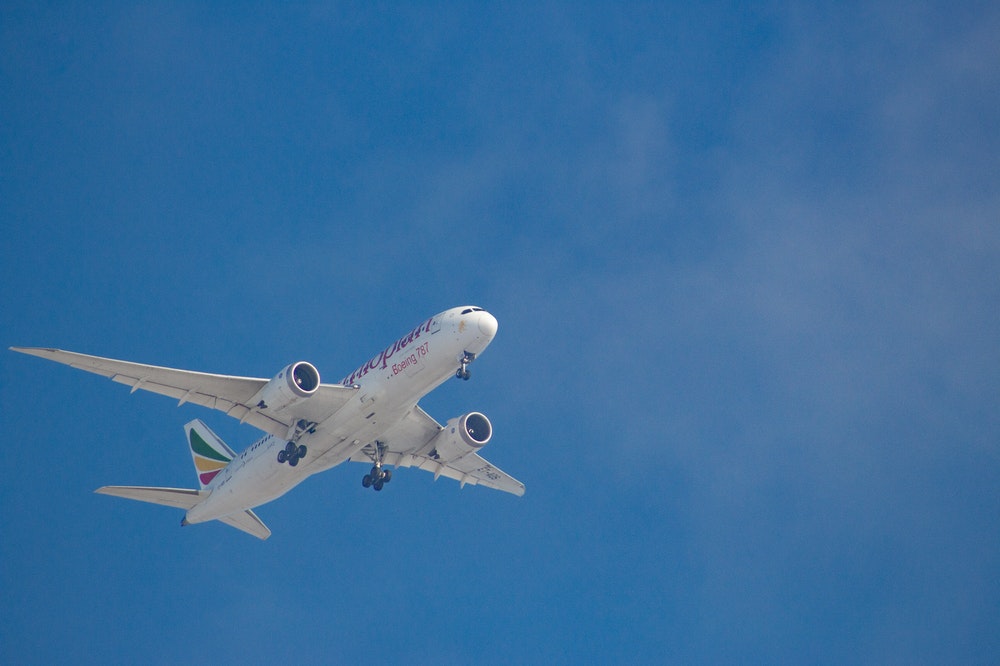 Ethiopian Airlines airplane