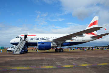 An airplane at the airport - British Airways flight delay compensation