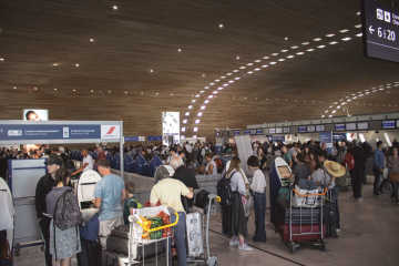 People at the airport