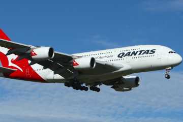 Qantas airplane