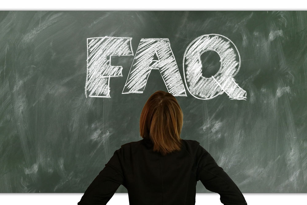 FAQ on blackboard