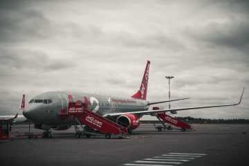 Jet2 airplane at the airport