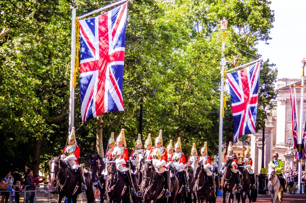 Уличная сцена - Лондон, Великобритания