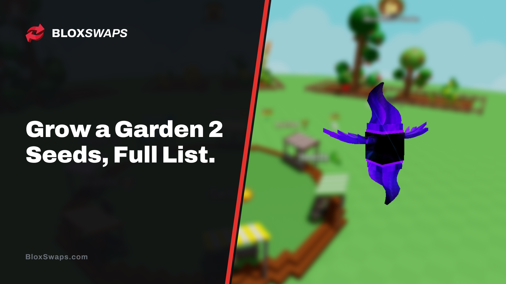 Grow a Garden 2 Seeds, Full List