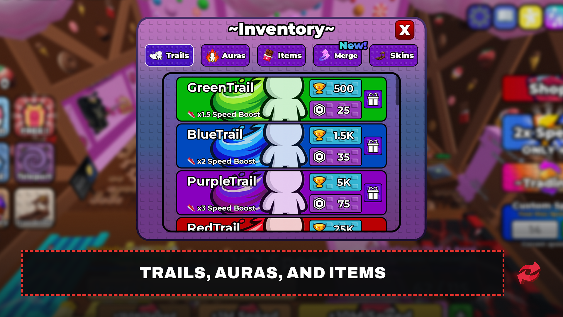 +1 Speed Keyboard Escape Trails Shop