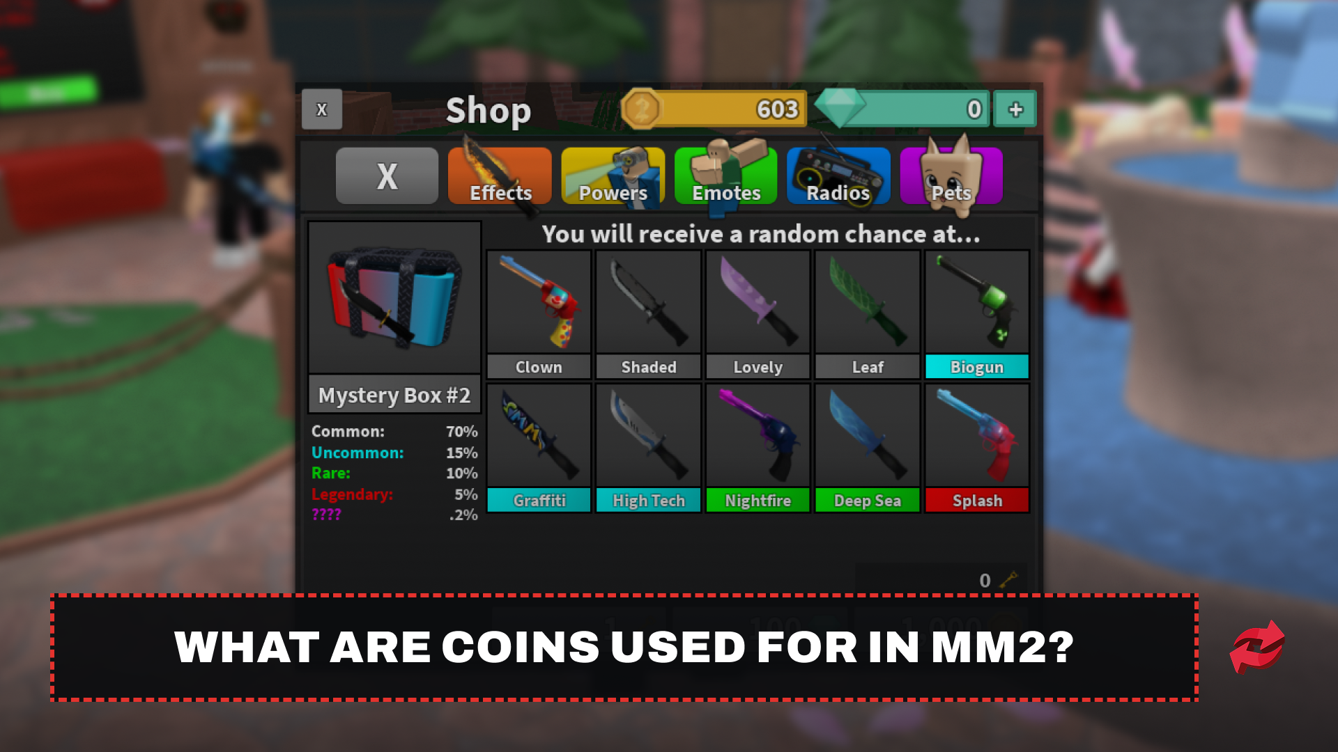 What Are Coins Used For in MM2