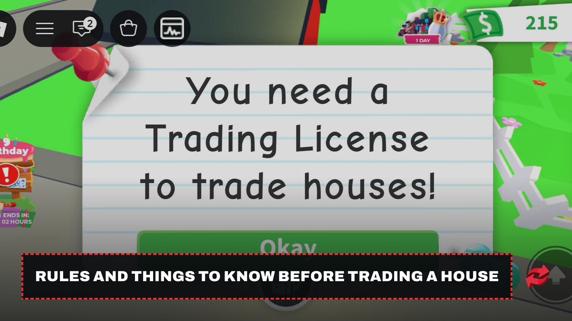 Rules and Things to Know Before Trading a House