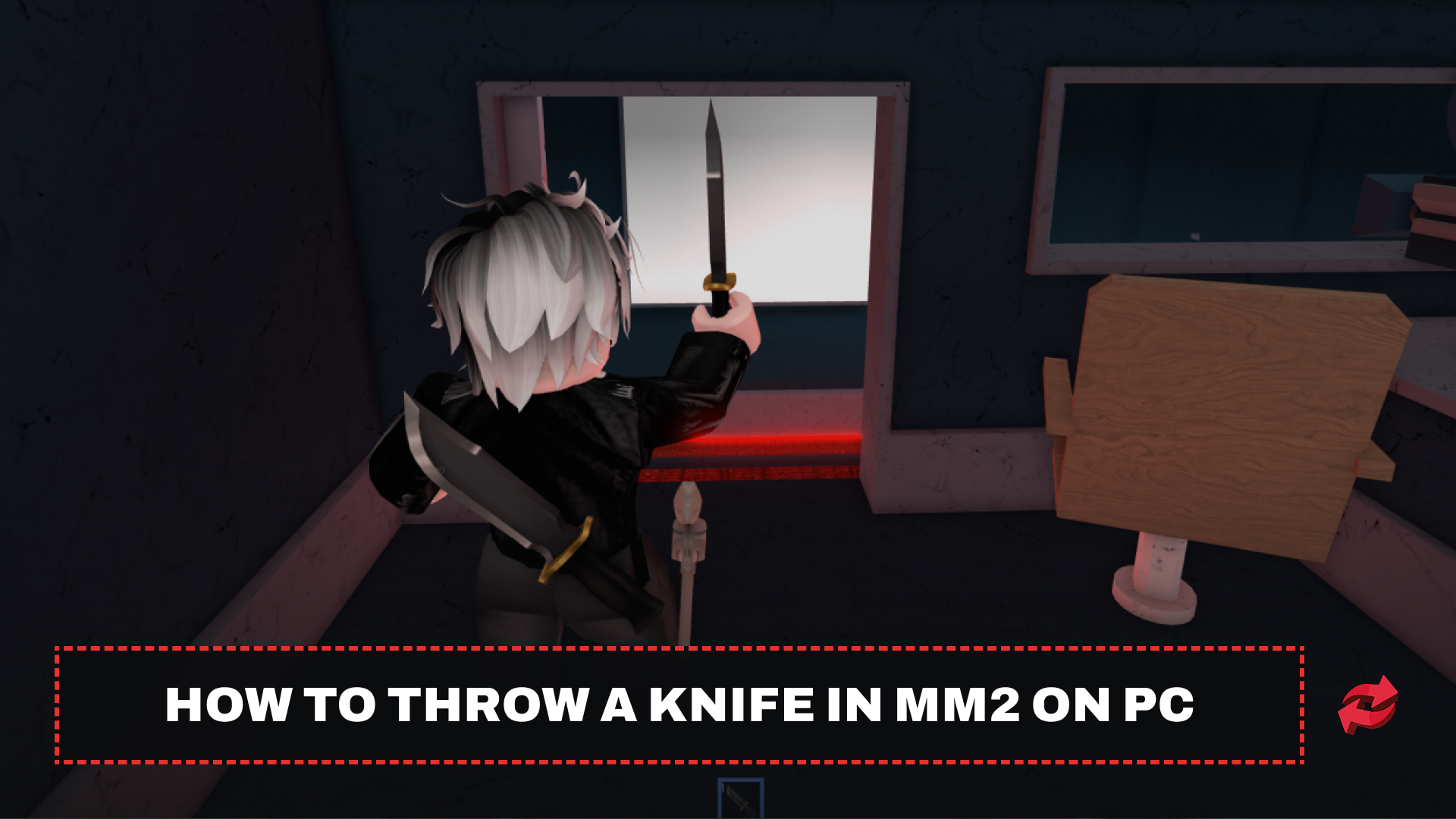How to Throw a Knife in MM2 on PC