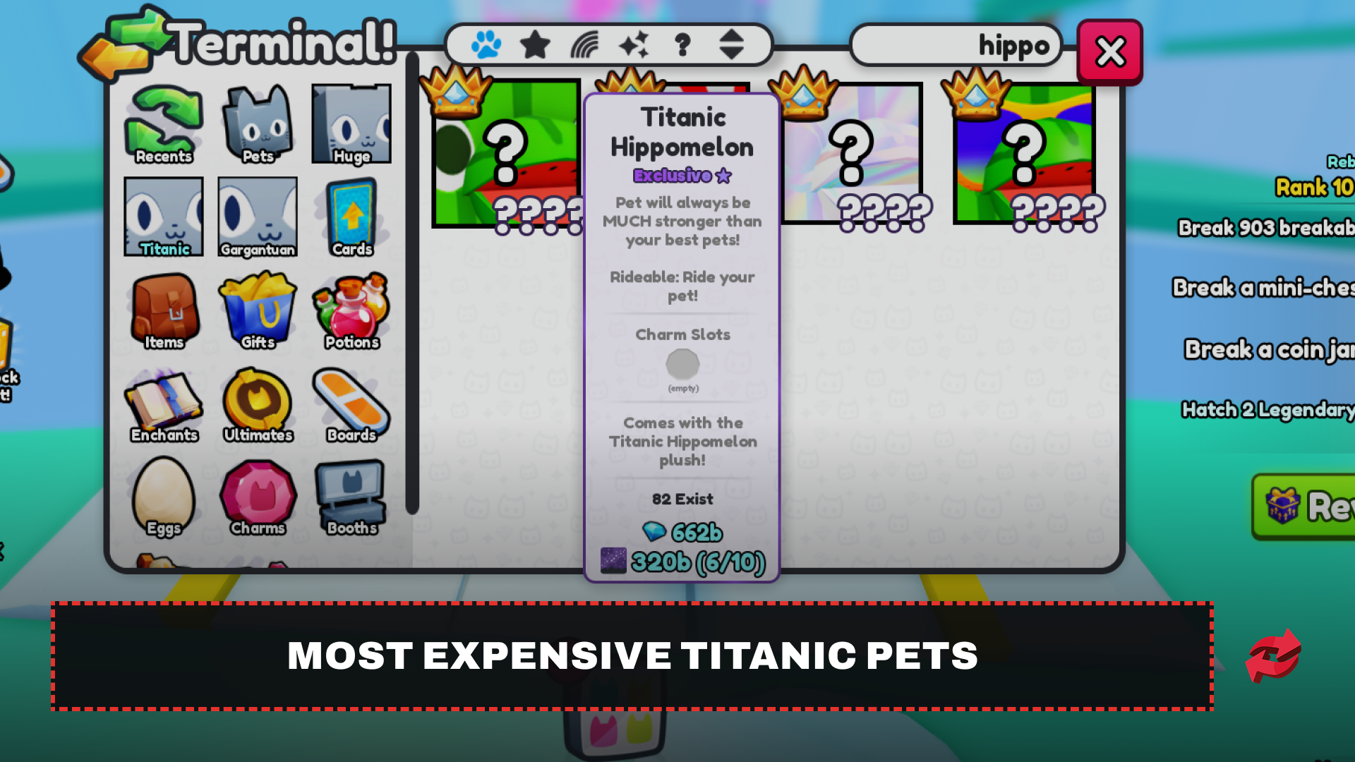 Most Expensive Titanic Pets