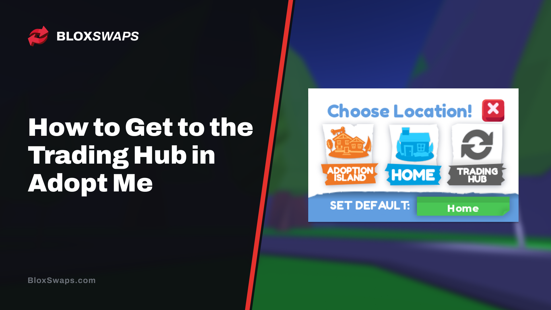 How to Get to the Trading Hub in Adopt Me