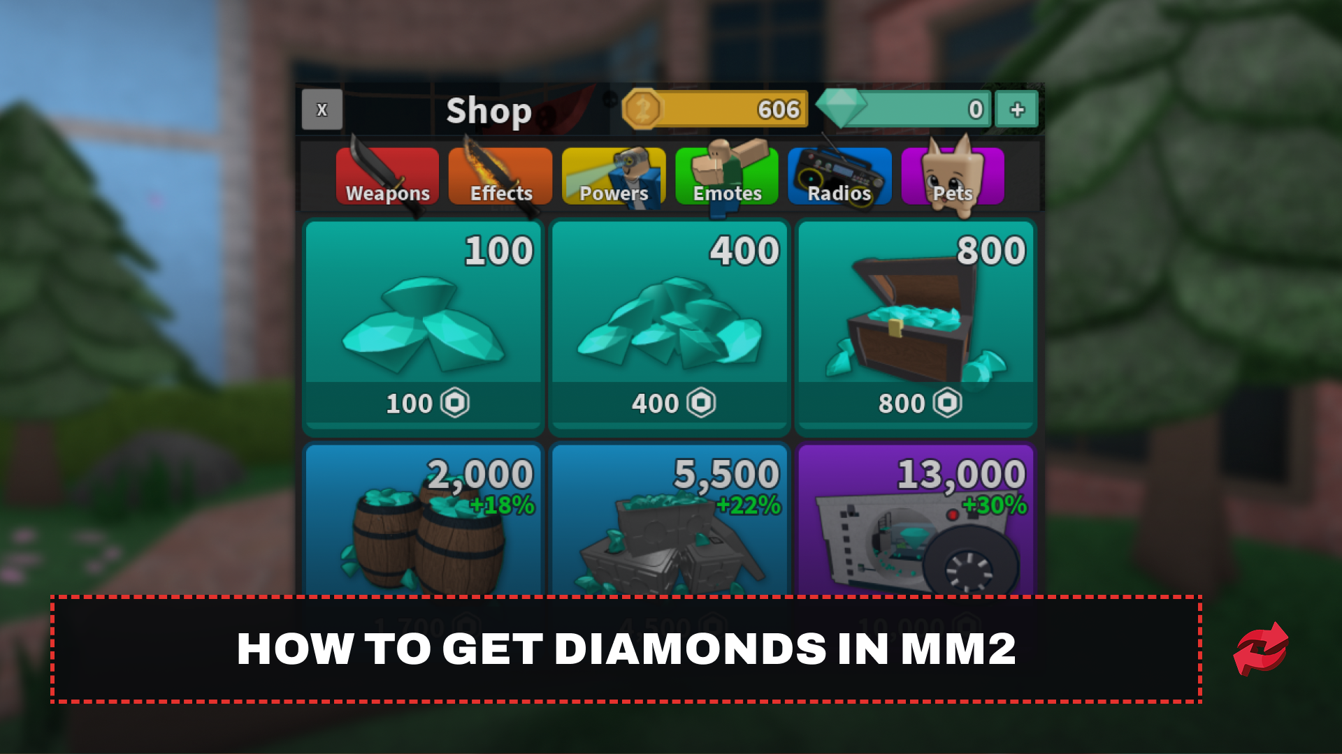 How to Get Diamonds in MM2
