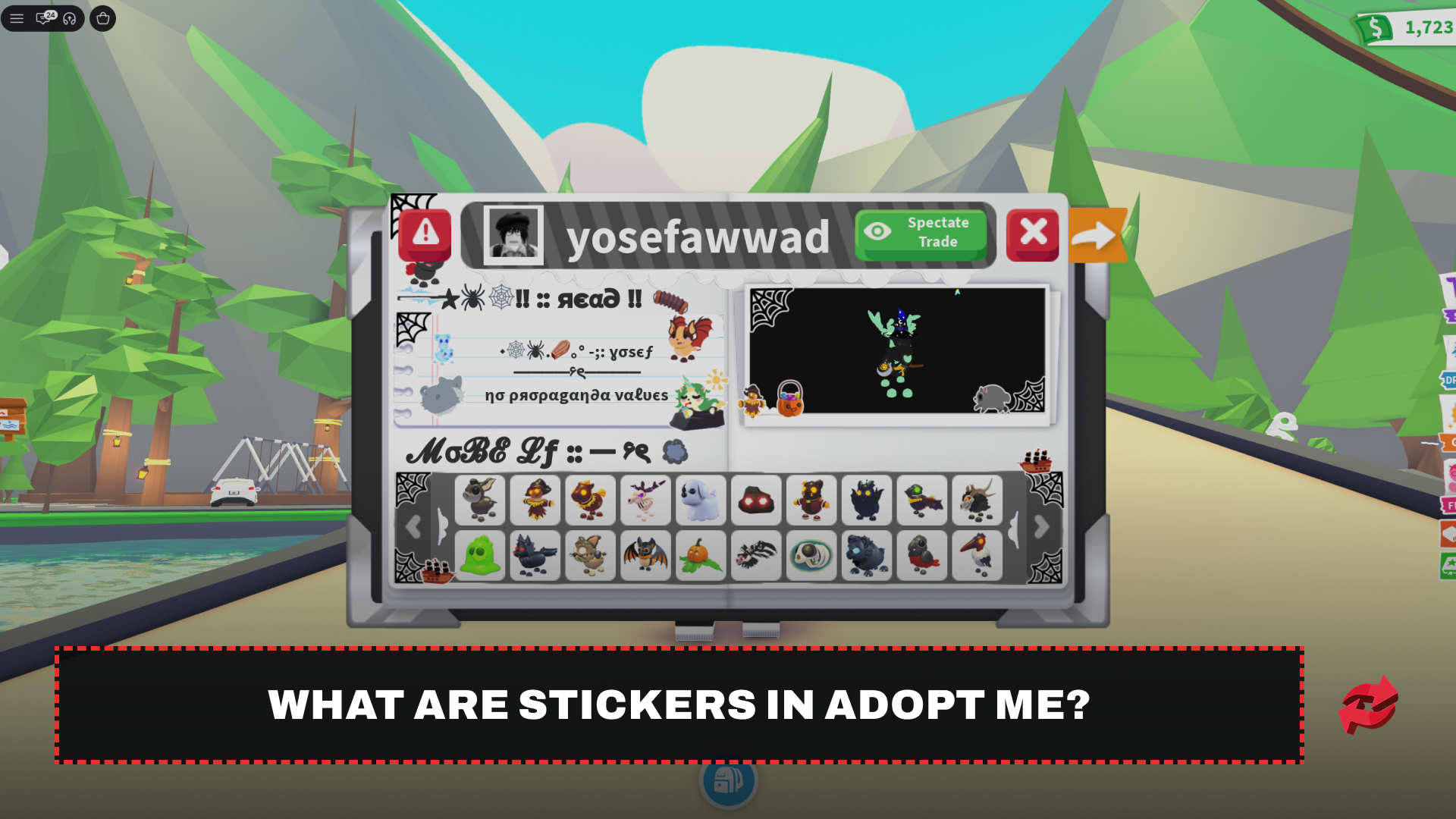 What Are Stickers in Adopt Me