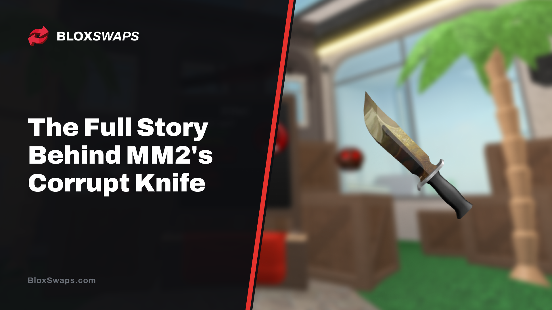 The Full Story Behind MM2-s Corrupt Knife