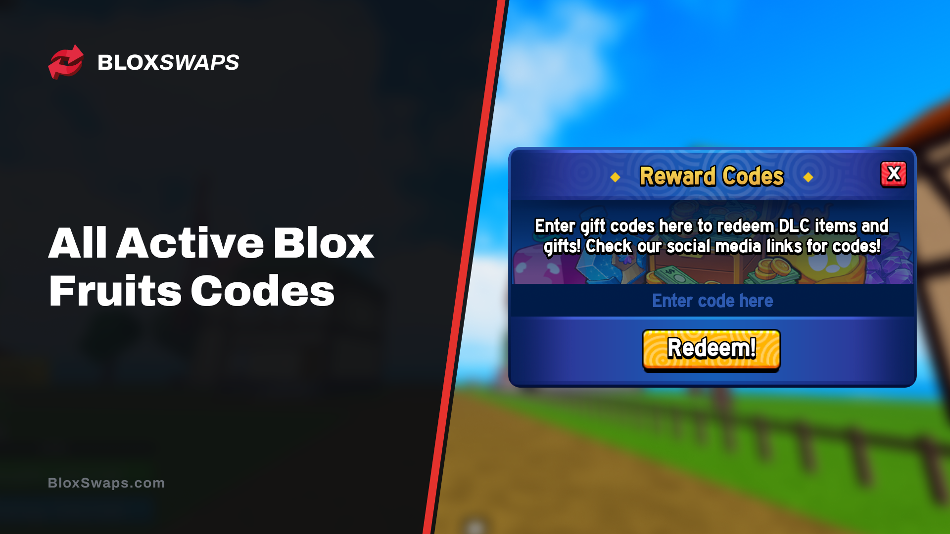 All Active Blox Fruits Codes (August 2026)