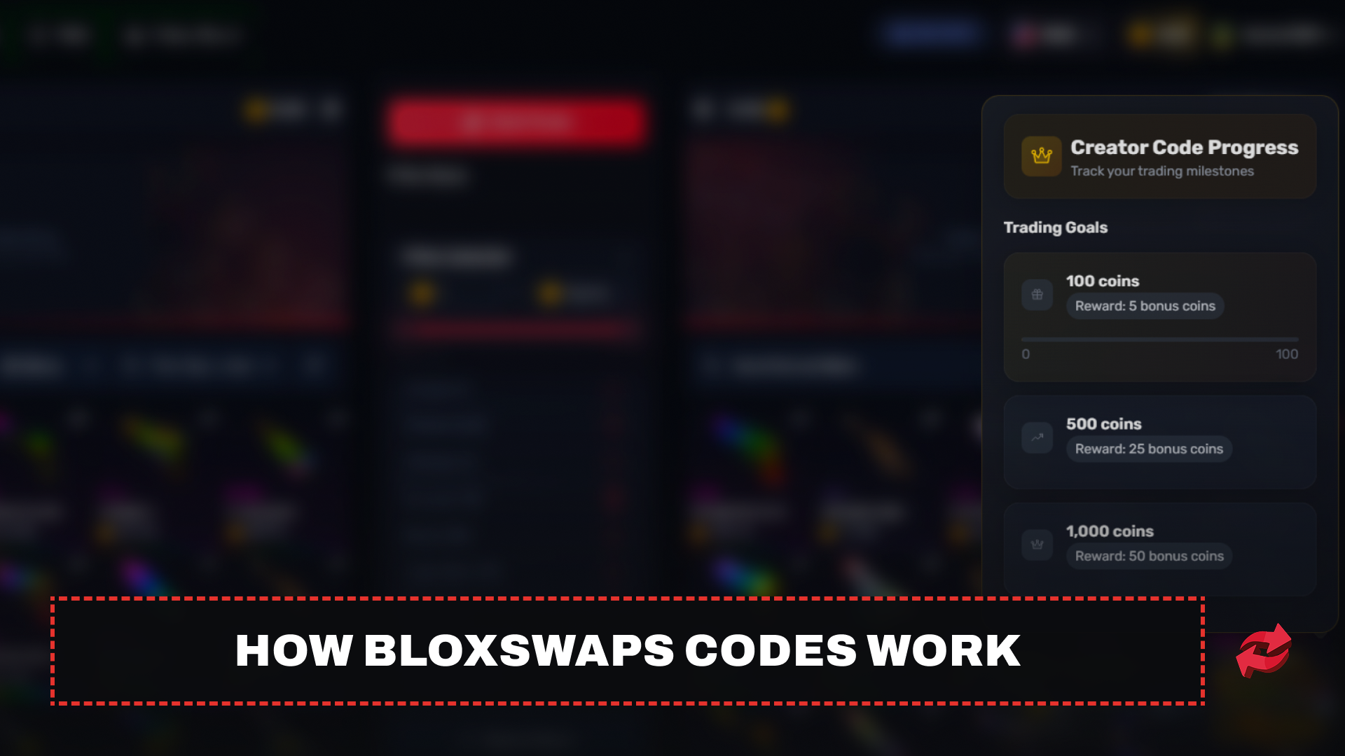 How BloxSwaps Codes Work