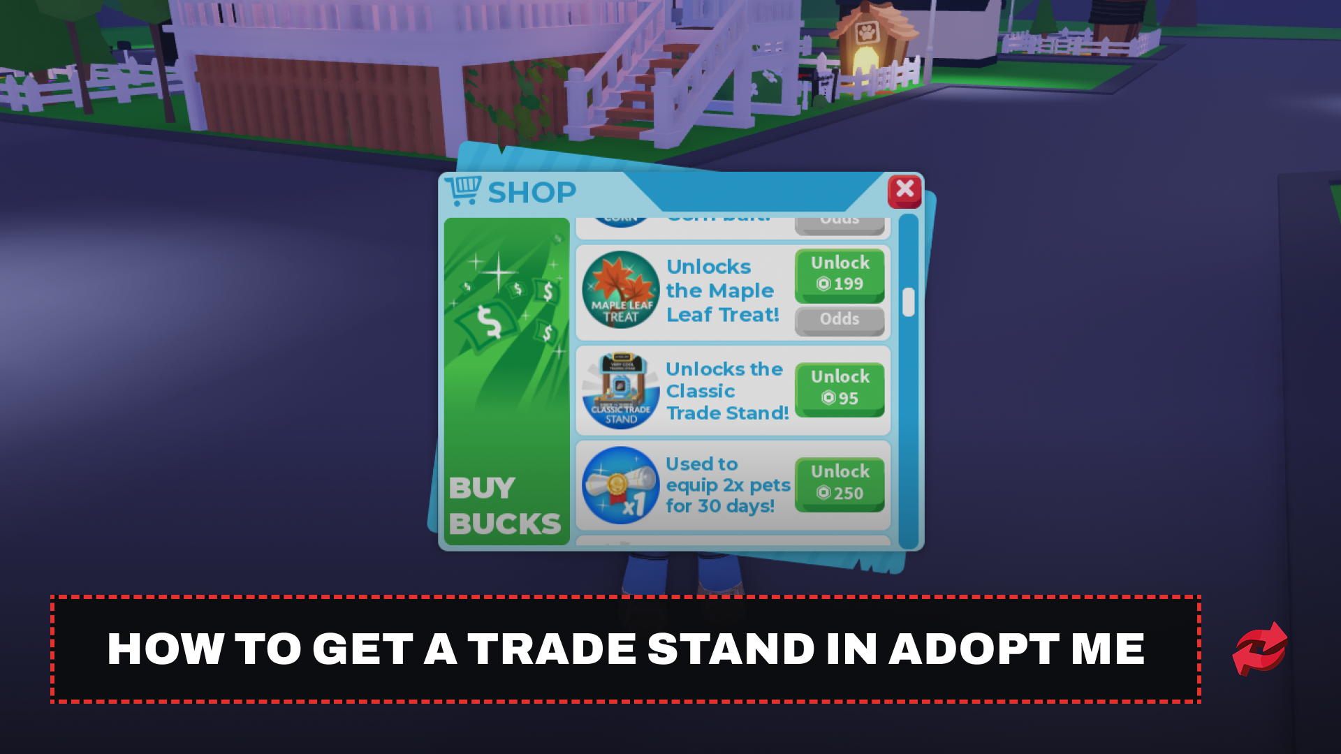 How to Get a Trade Stand in AM