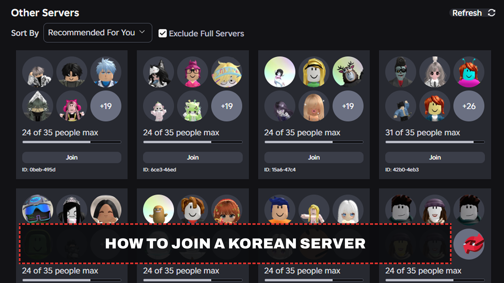 How to Join a Korean Server