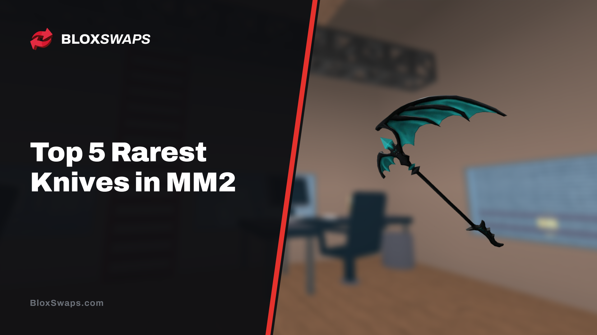 Top 5 Rarest Knives in MM2