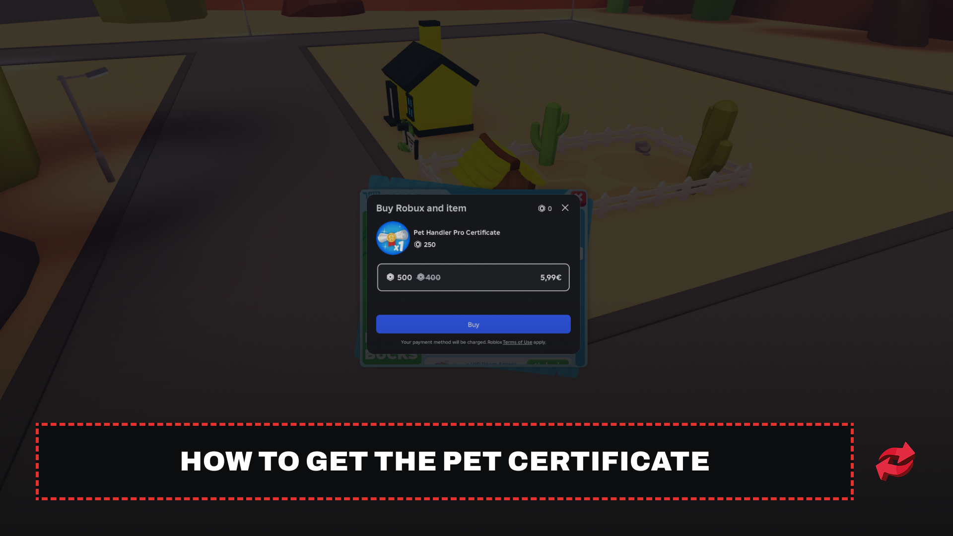 How to Get the Pet Certificate
