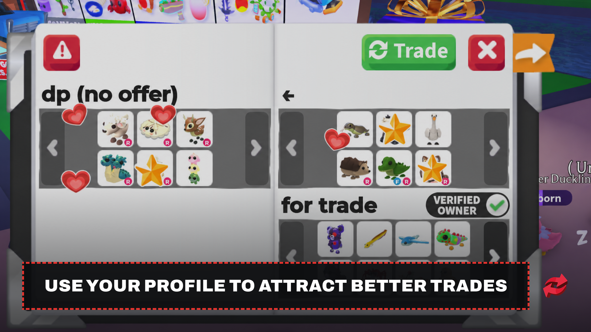 Use Your Profile to Attract Better Trades