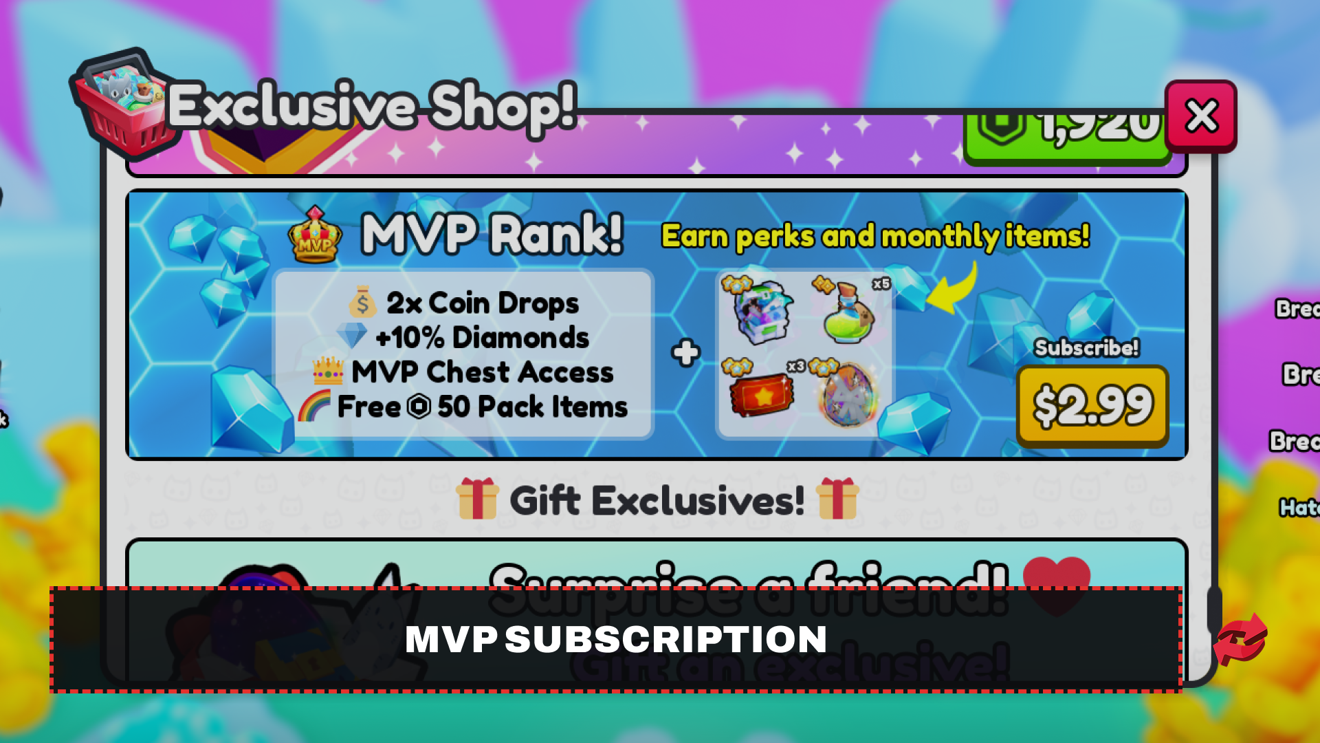 MVP Subscription