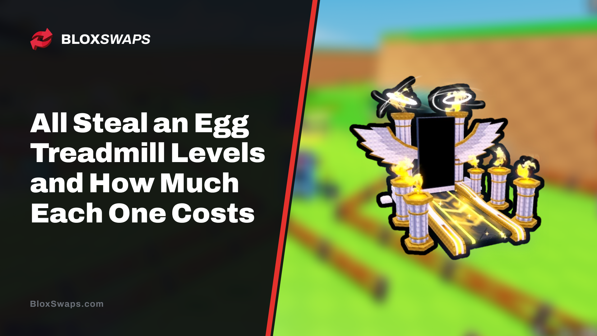 All Steal an Egg Treadmill Levels and How Much Each One Costs