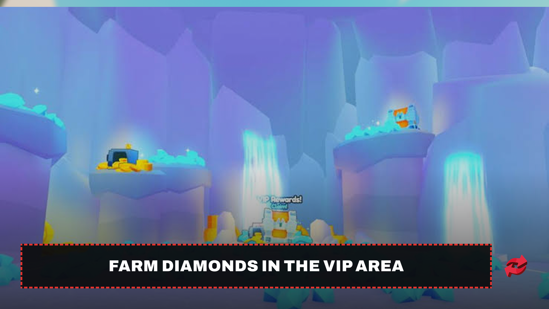 Farm Diamonds in the VIP Area
