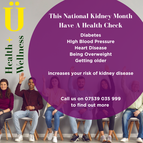 Have a health check this National Kidney Month