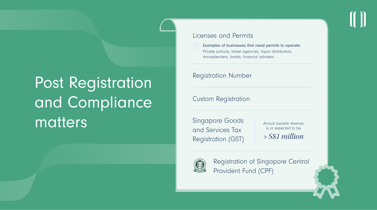 IMAGE: Post Registration and KYC AML compliance matters in Singapore