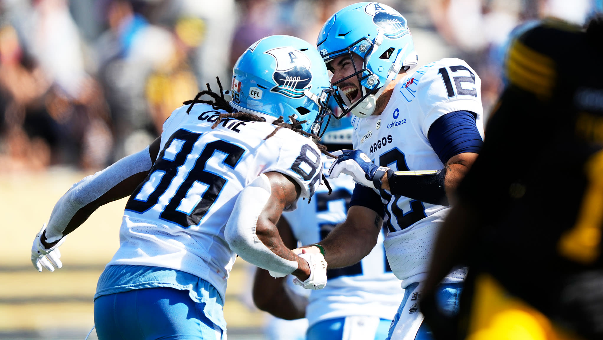 Argos control Ticats in OK Tire Labour Day Weekend victory