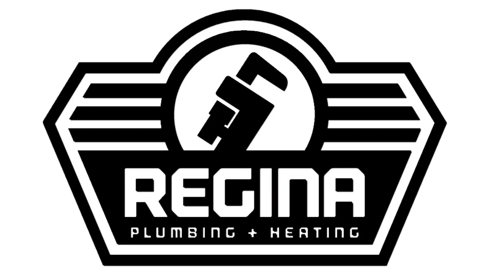 Regina Plumbing & Heating - Black Logo