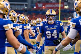 FIVE BLUE BOMBERS NAMED TO WEST ALL-CFL TEAM