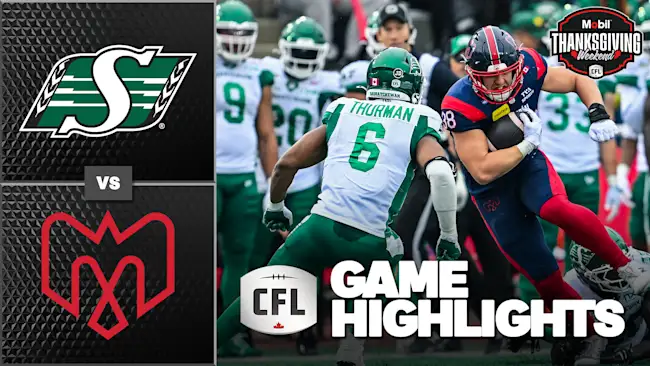 Recap: Montreal 44, Saskatchewan 24