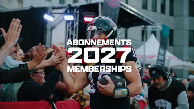 Abonnements 2027 : Je confirme ma présence