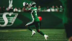 Johnson is Roughriders’ all-time 14-game receptions leader