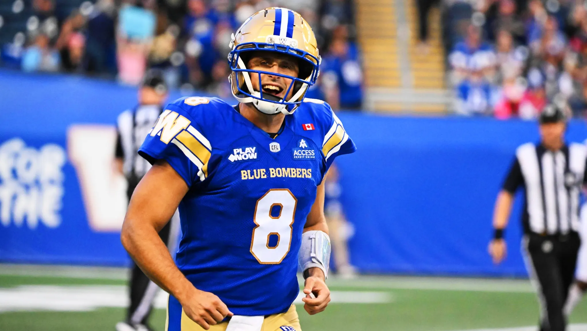 Zach Collaros returns to propel Blue Bombers past Stampeders