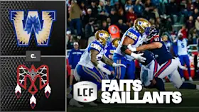 Semaine 18 : Montréal 37, Winnipeg 10