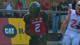 Justin Hardy nasty TD to keep things CLOSE!!
